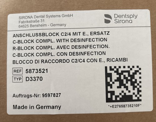Sirona,Anschlussblock